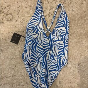 NWT Skatie Zoey Zebra One Piece
